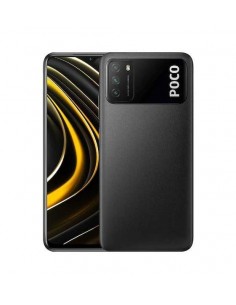 Celular Xiaomi Poco M3 64gb/4gb Negro + funda y vidrio