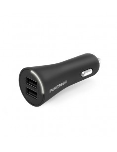 Cargador de coche doble USB-A de 24 W