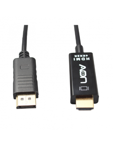 Cable AON Display Port a HDMI 1,8m 4K